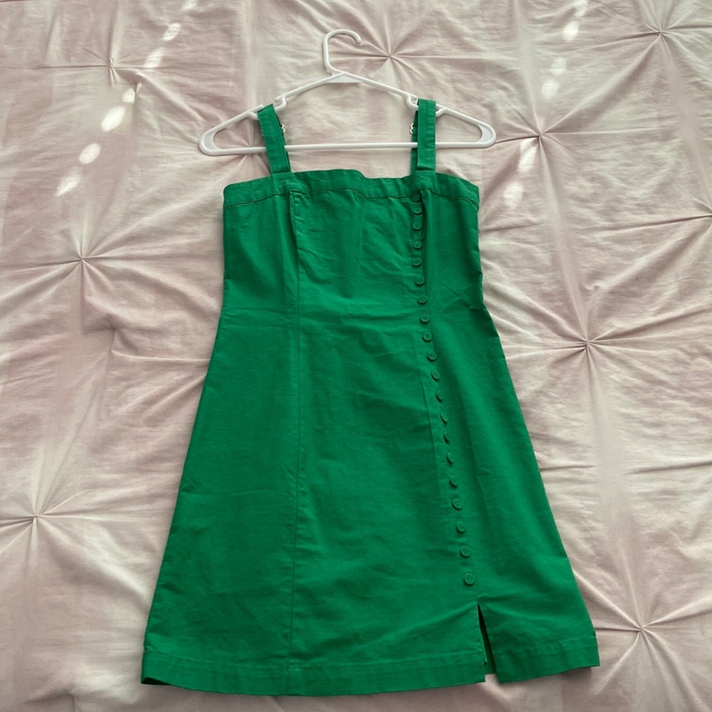 Green dress